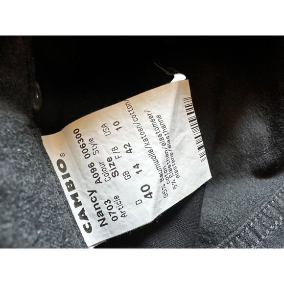 Cambio Jean Pants, The Nancy, Straight Leg, Slate Gray, Women's size 10, NWT - Picture 4 of 4